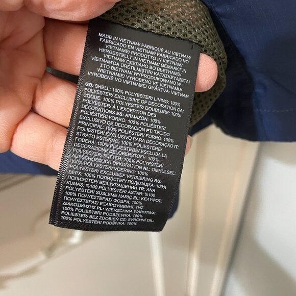 The North Face TNF X Jacket Women's Medium Brown and Navy - Picture 7 of 12